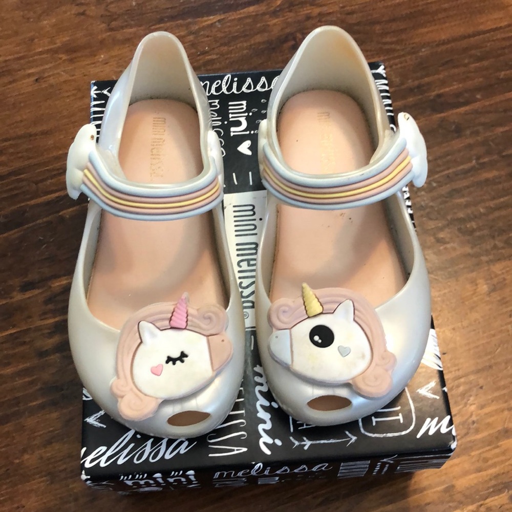 Mini Melissa Ultragirl Unicorn Ballet Flat